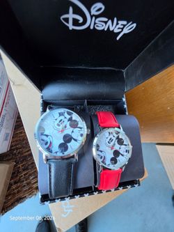 Disney Mickey mouse his n hers watch