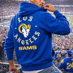 Los Angeles Rams Blue Hoodie