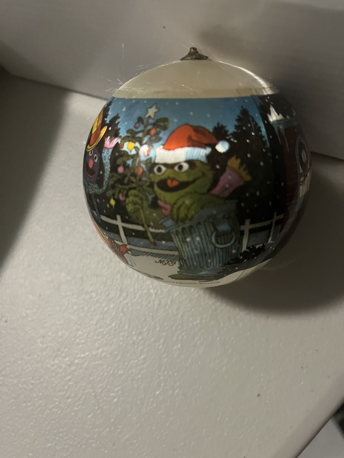 Vintage Sesame Street Christmas Ornament