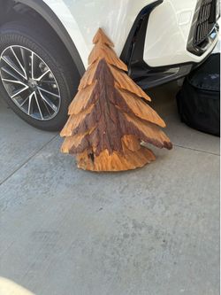 Beautiful carved tree