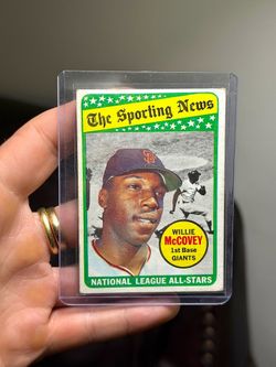 Nice 👍 ! 1969 Topps Willie McCovey #416 – Sporting News NL All-Star – Vintage Giants Card