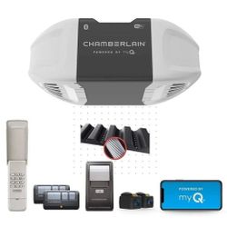 Ultra Quiet Chamberlain

3/4 HP Smart Quiet Belt Drive Garage Door Opener - Installation Option