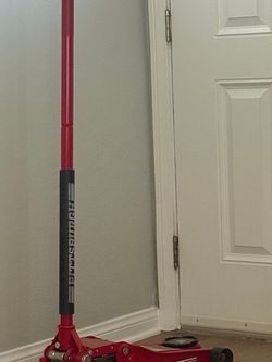 Pittsburgh Red Hydraulic Floor Jack