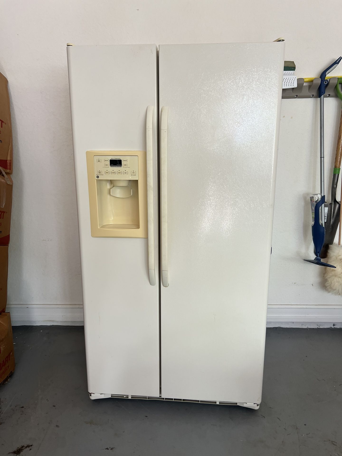 Two Doors White Refrigerator Great Condition 