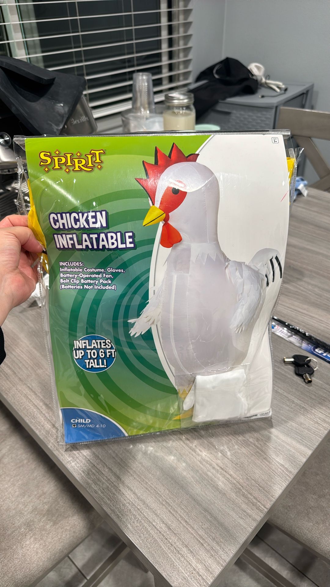 Chiken Inflatable Costume