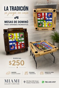 mesas d domino