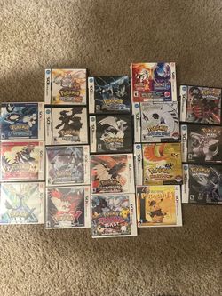 Pokémon Nintendo DS / 3DS Game Lot