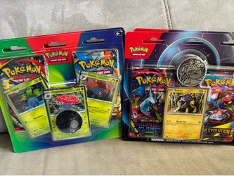 Pokemon Blisters 2x of each blister