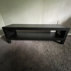 Wooden Black TV Stand