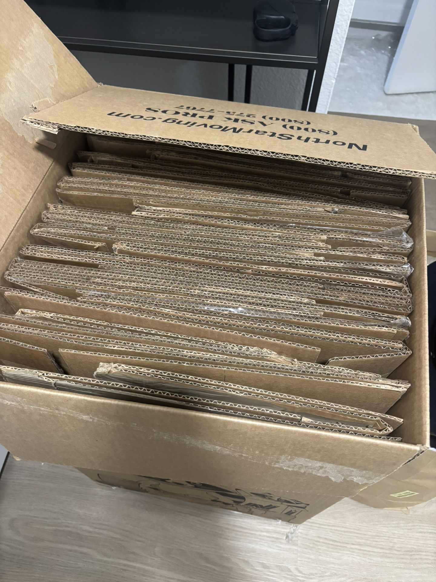 Moving Boxes And Packing Paper