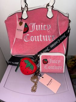 Juicy Couture Strawberry Purse with Wallet