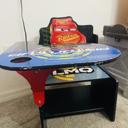 Delta Children Chair Desk With Storage Bin, Disney/Pixar Cars