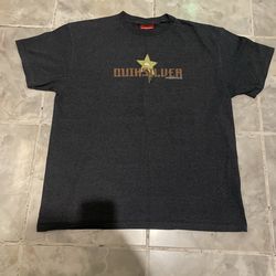 Vintage Y2K Quicksilver Snowboarding Surf Skate T-Shirt SZ Large