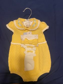 Yellow Tommy Bahama 0-3 months