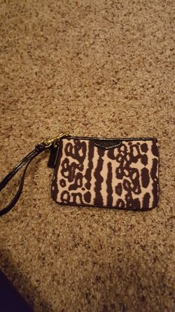 Coach wristlet
