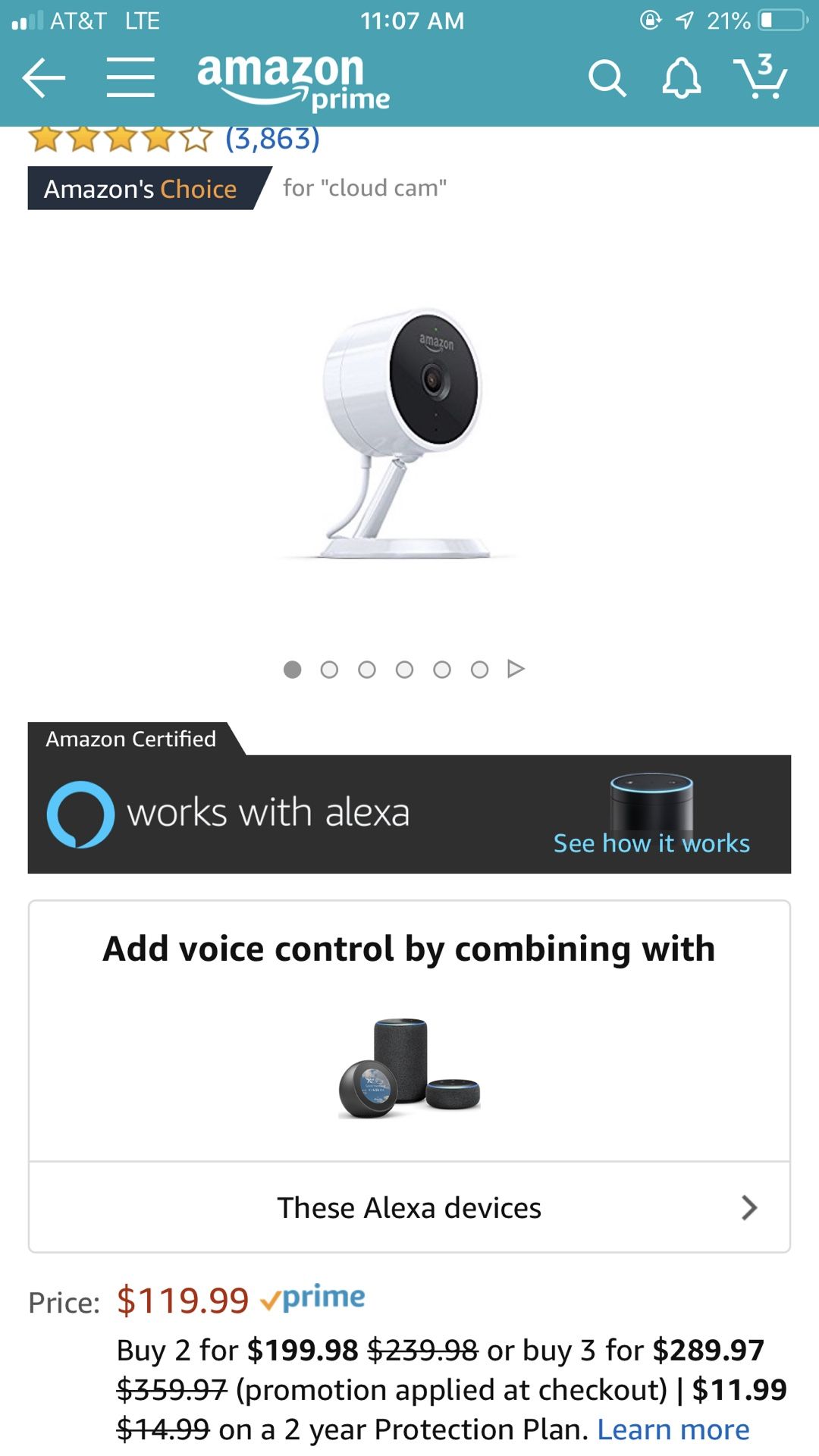 Brand New Amazon Security Camera