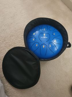 Balm Drum 10 inch Blue Never Used