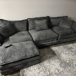 Charcoal Gray Couch