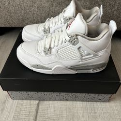 Air Jordan 4 Retro GS  ‘White Oreo’