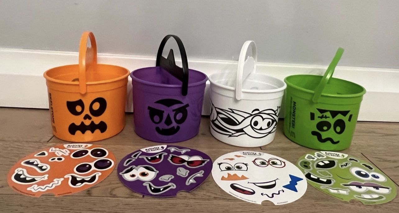 McDonald’s Halloween Trick Or Treat Boo Bucket Set
