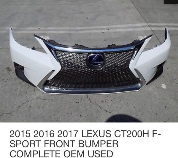 Lexus CT200h Front Bumper for Sale in Long Beach, CA OfferUp
