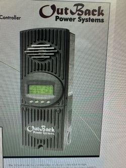 Outback POWER SYSTEMS CHARGE CONTROLLER