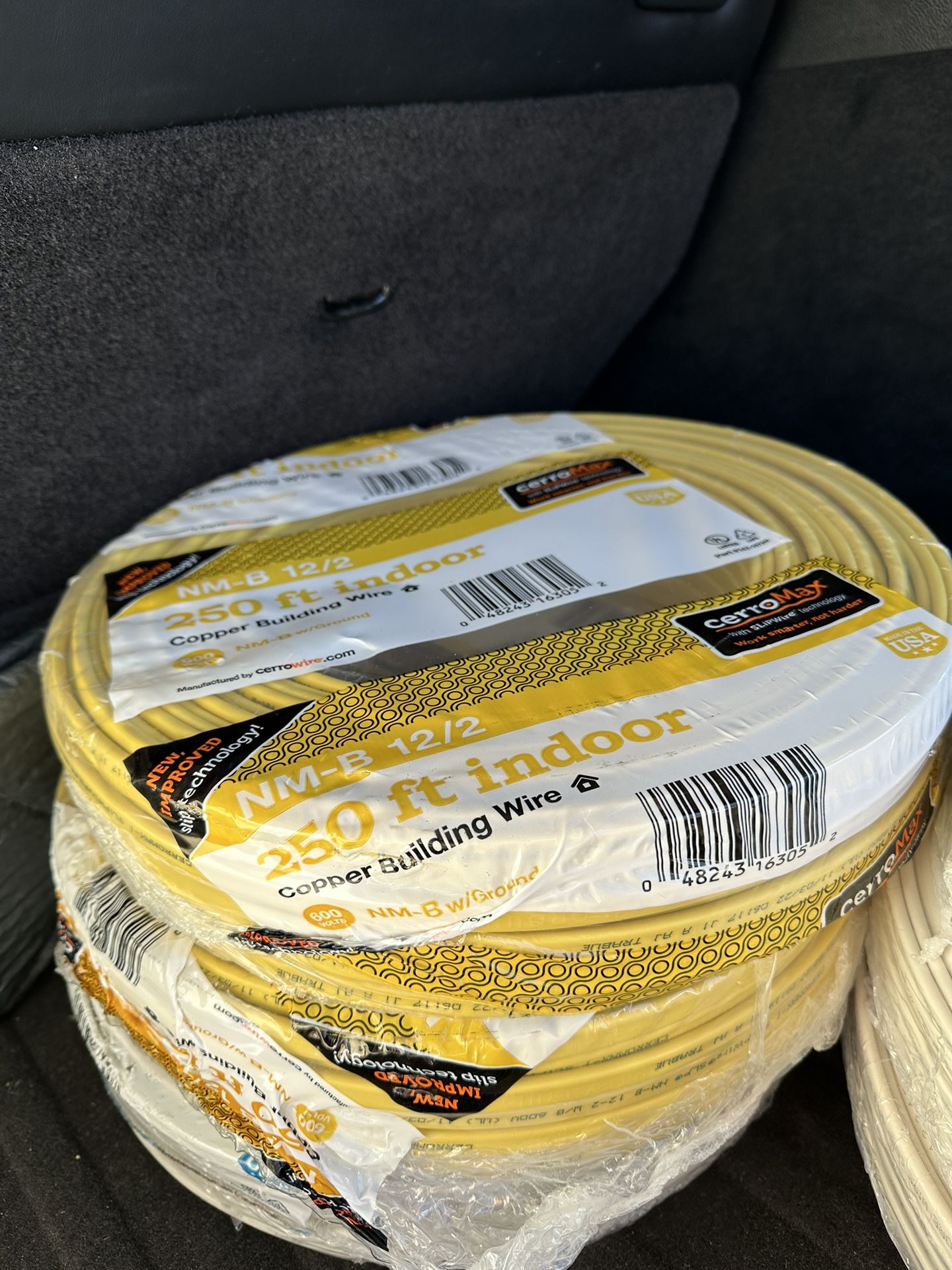 Electrical Wire 12/2 And 14/2 Rolls Of 250ft