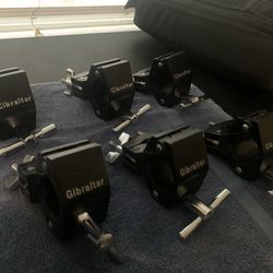 Gibraltar Clamps Like New No Stratches  $22Each 