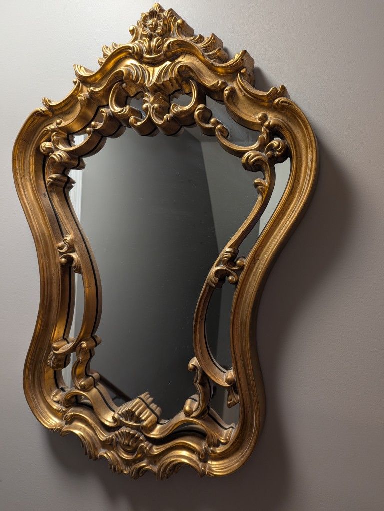 Vintage Gilt-Wood Mirror