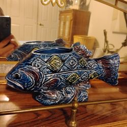 Vintage Fish Vase