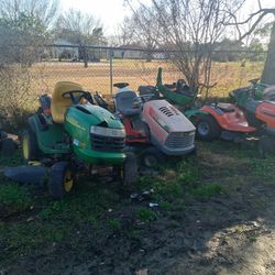 Buying Working And Non Working Riding Lawn Mowers And Zero Turn Parts And Service Also 