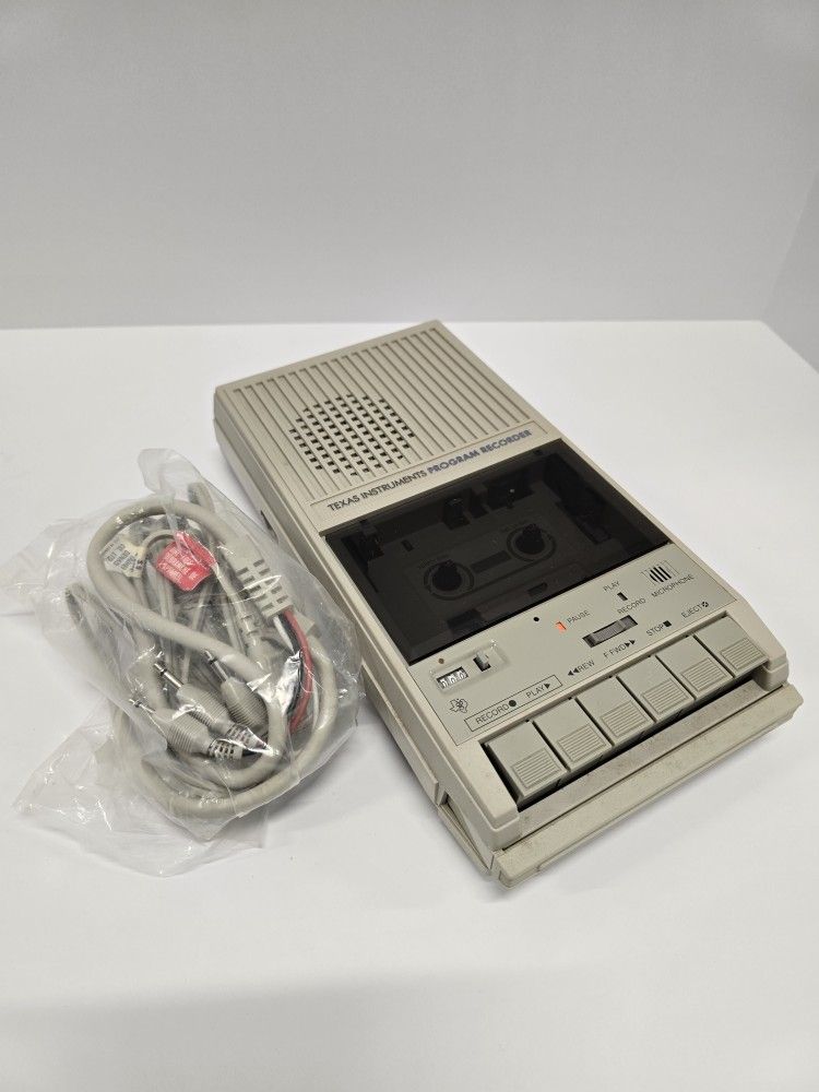 Vintage Texas Instruments Program Recorder – Model PC-324