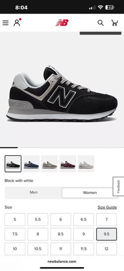 New Balance Size 9.5 Wide