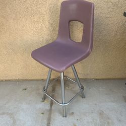 Adult High Chair adjustable height Stool By Artcobell