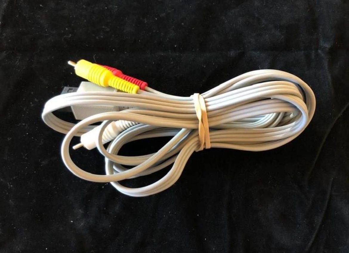 Nintendo Brand Wii / Wii U Composite TV Cable - PRICE FIRM
