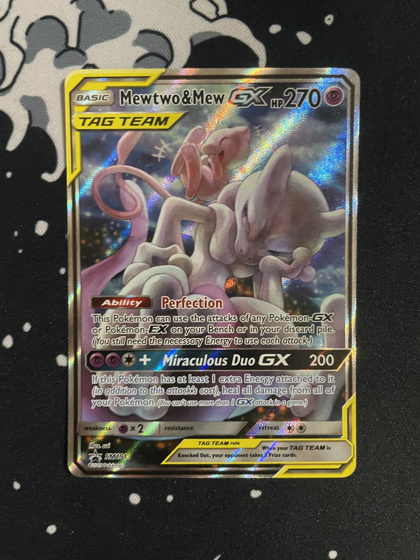 Mewtwo & Mew Gx #SM191 SM Promos