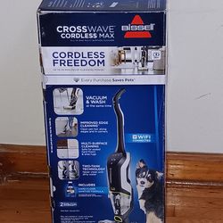 Wifi Crosswave Cordless Max Bissell 36volt Also Shampo Floors(Brand New In Box)