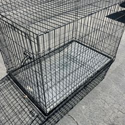 XL Dog Crate With Liner 