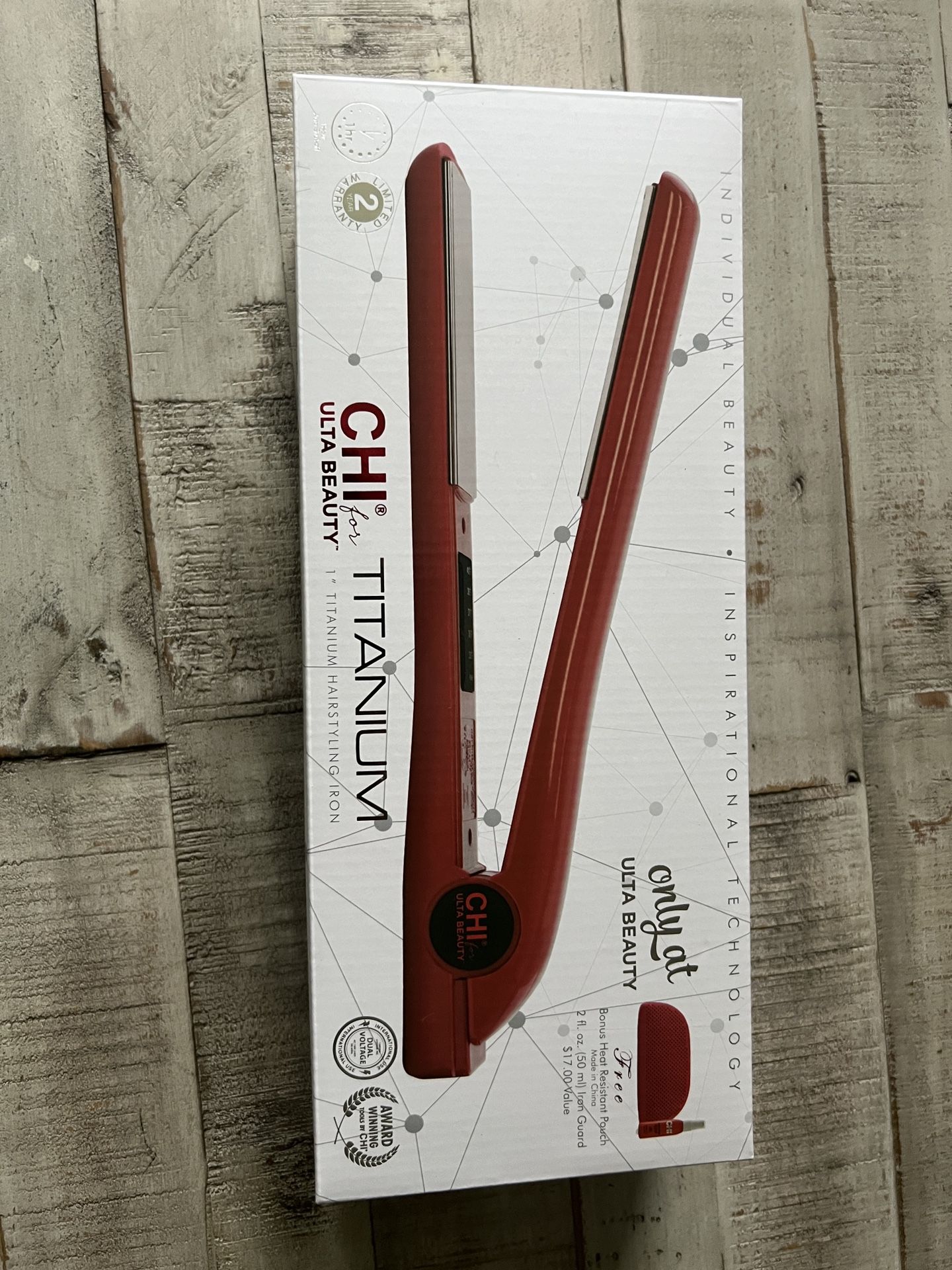 Chi Titanium 1” Hair Straightener