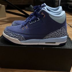 Air Jordan 3 GS Dark Purple Dust - Size 6.5Y
(Fits 8 in Women)

