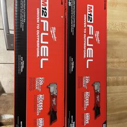 Milwaukee 12v right angle 1/2” impact wrench selling $180 each firm new in box tool only n Lakeland 