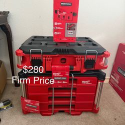 Milwaukee  Packout toolbox 4 drawer