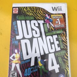 Wii Just dance 4
