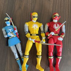 Power Rangers Ninja Storm Legacy Figures set
