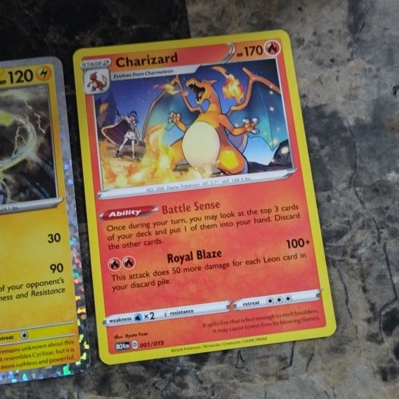 charizard pokemon card m24en 2025 McDonald's Pokémon Dragon Discovery M24EN 001/015 Charizard for Sale  in Palmview, TX