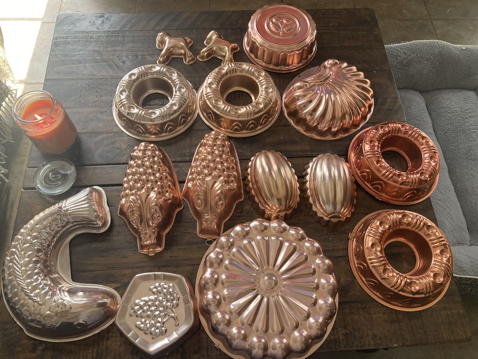Vintage Jello Molds Lot