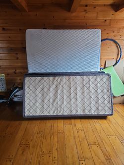 King size mattress with two box