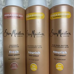 3/$15 Shea Moisture Deodorants 