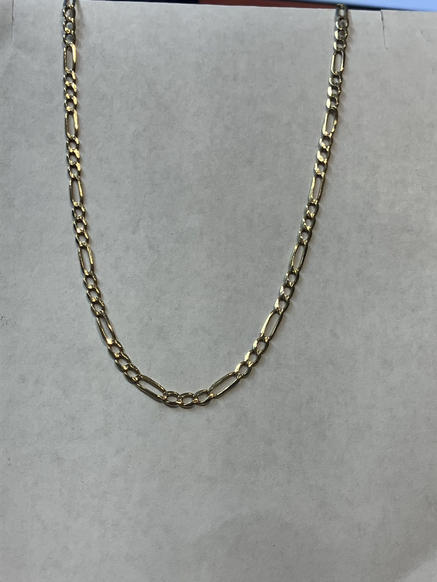 14k Gold Figaro Chain #106557-1 MJ