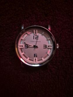 TOKYObay Round Watch Silver Tone